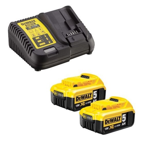 Confezione batterie dewalt - batterie, 5ah