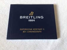 Libretto Booklet Breitling Superocean Heritage II B01 Chronograph