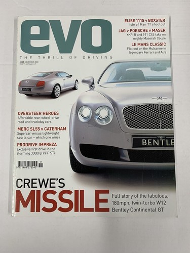 Evo magazine issue - evo,