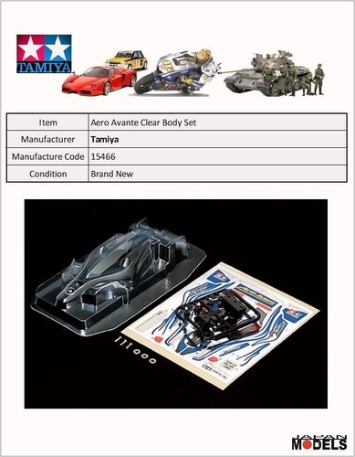 Mini 4wd aero avante clear - aero,