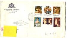 U22 - S.Marino FDC 3-12-1975 Anno Internazionale della Donna + Natività