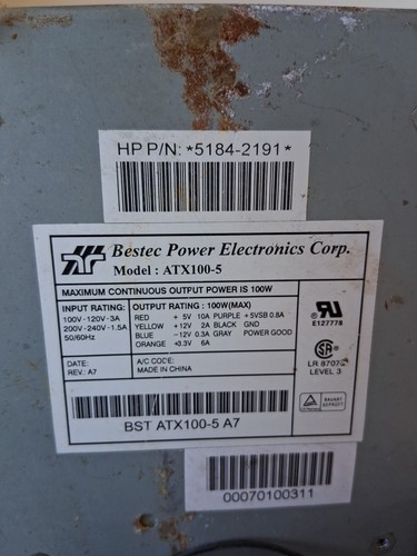 Atx100 bestec alimentatore - bestec,