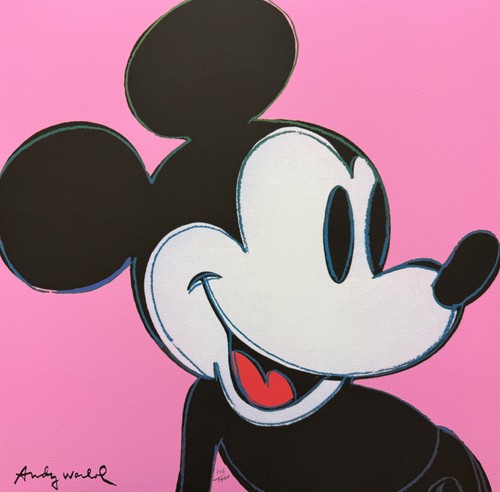 Andy warhol mickey mouse - andy,