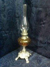 art. 134 - IGAS - Bellissima LUCE AD OLIO in antimonio e cristallo