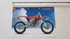 Honda CRF 450 R Enduro 2001 depliant originale moto brochure