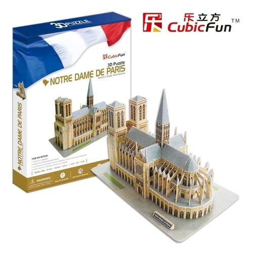 Cubicfun puzzle notre dame - cubicfun,