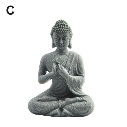 Statua buddha seduto resina - buddha,