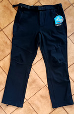 PANTALONI DA SCI NERI MARCA COLUMBIA  TAGLIA 52, TERMORIFLETTENTI, MAI PORTATI