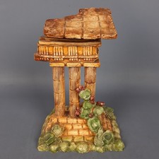 Scultura Ceramica Monumento Valle Dei Templi Agrigento Sicilia Vintage 1960