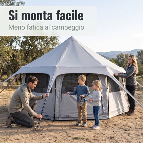 Tenda campeggio persone - campeggio, 8