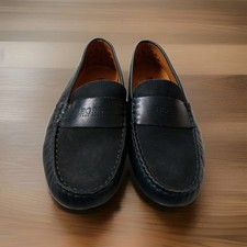 Scarpe da guida Hugo Boss Navy