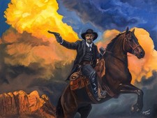Quadro Western Cowboy Art