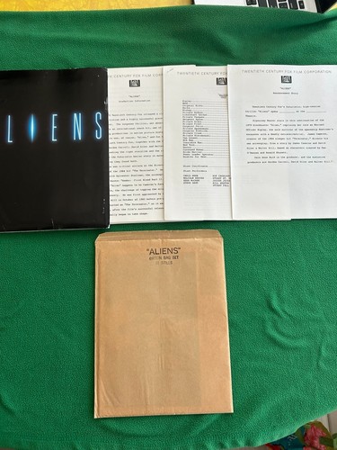 Aliens 1986 press - 1986,