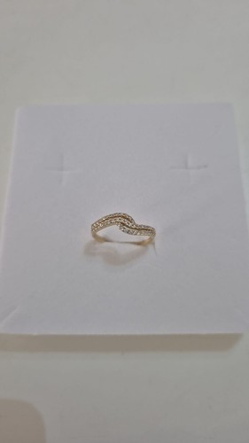 Anello mezza veretta tre fili - anello,