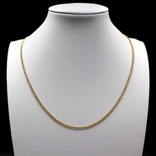 Collana catena cubana oro