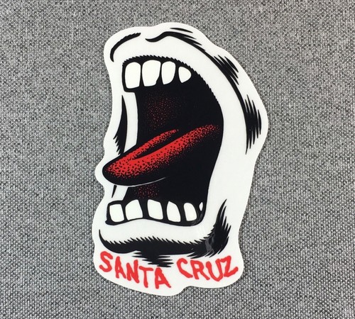 Adesivo skateboard santa cruz - santa,