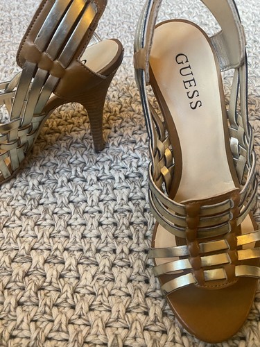 Sandali guess marrone - sandali,