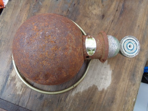 Ancienne tete lampe jielde - ancienne,