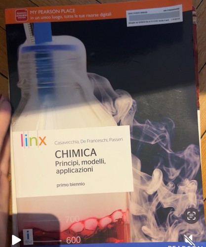 Libro scolastico chimica - libro,