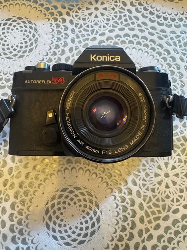 Konica autoreflex t4 - t4, con
