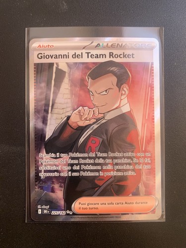Carta pokémon giovanni del - pokémon,