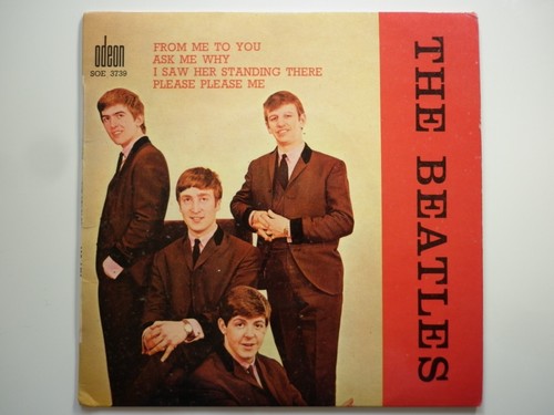 The beatles 45tours vinyle - beatles,
