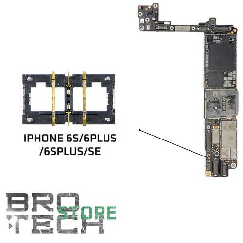 Connettore fpc batteria iphone - fpc,