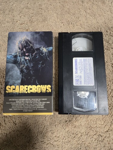 Scarecrows 1988 horror vhs - scarecrows,