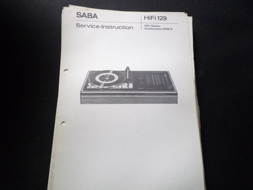 Manuale servizio originale - servizio,