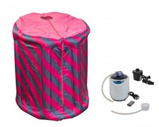 Sauna a Vapore Fucsia/Blu Con