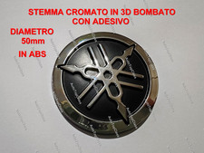 Adesivo BOMBATO 50mm T-MAX DIAPASON Yamaha LOGO moto 3D Tmax MT R1 STEMMA