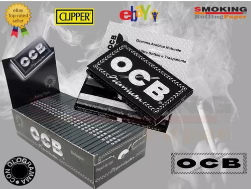 Cartine ocb nere doppie - cartine,