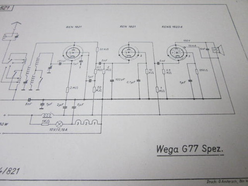 Schema elettrico speciale wega - schema,