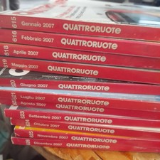 QUATTRORUOTE - ANNO 2007 - Vari numeri vedi elenco