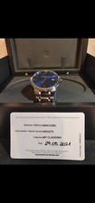 Baume & Mercier Classima Quadrante Blu Cinturino Acciaio.