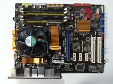 Asus P5QD TURBO + CPU - Quad
