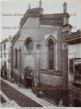 ALINARI: 6 stampe albumina di Lodi, esterni, interni architetture1880-90