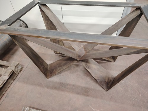 Gambe per tavolo ferro - in,