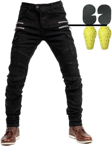 Uomo pantaloni moto - moto, biker