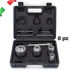 Frese Fresa A Tazza Carotatrice Per Muro 8Pz Accessori Trapano 30 40 50 65 220MM