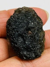 TOP Moldavite 50CT Impact meteorite Moldavite Crystal da esemplare ceco e cacao