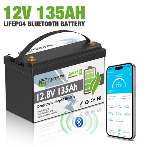 Lifepo4 12v 135ah - 12v, al