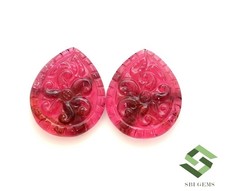 Coppia tormalina rosa - coppia,