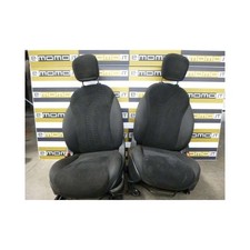 Sedili tappezzeria Lancia Ypsilon 2013 in tessuto alcantara nero-grigio scuro