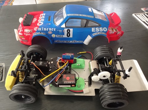Vintage porsche 911 - rc, 1/10