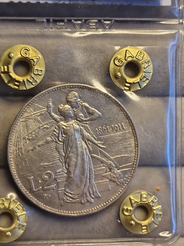Lire cinquantenario 1911 - lire,