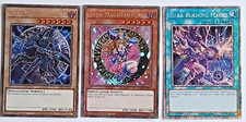 Yu-Gi-Oh! RA04 Segreta Platino - Lotto Mago nero/Ragazza Maga Nera - 3 carte ENG