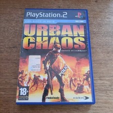 URBAN CHAOS SQUADRA ANTISOMMOSSA PS2 PLAYSTATION 2 COMPLETO VERS ITA