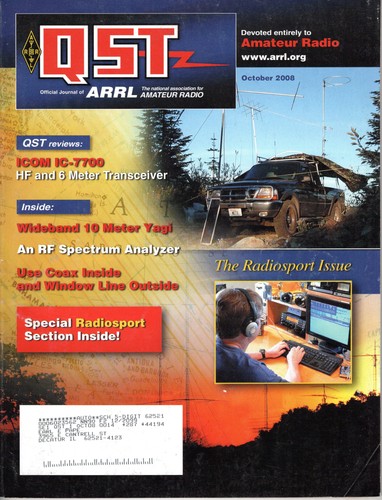 Qst amateur radio magazine - amateur,