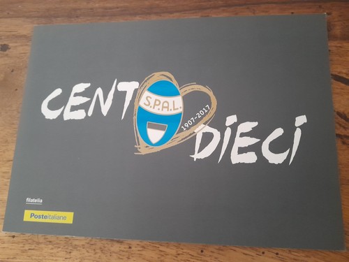 Folder poste italiane calcio - poste,